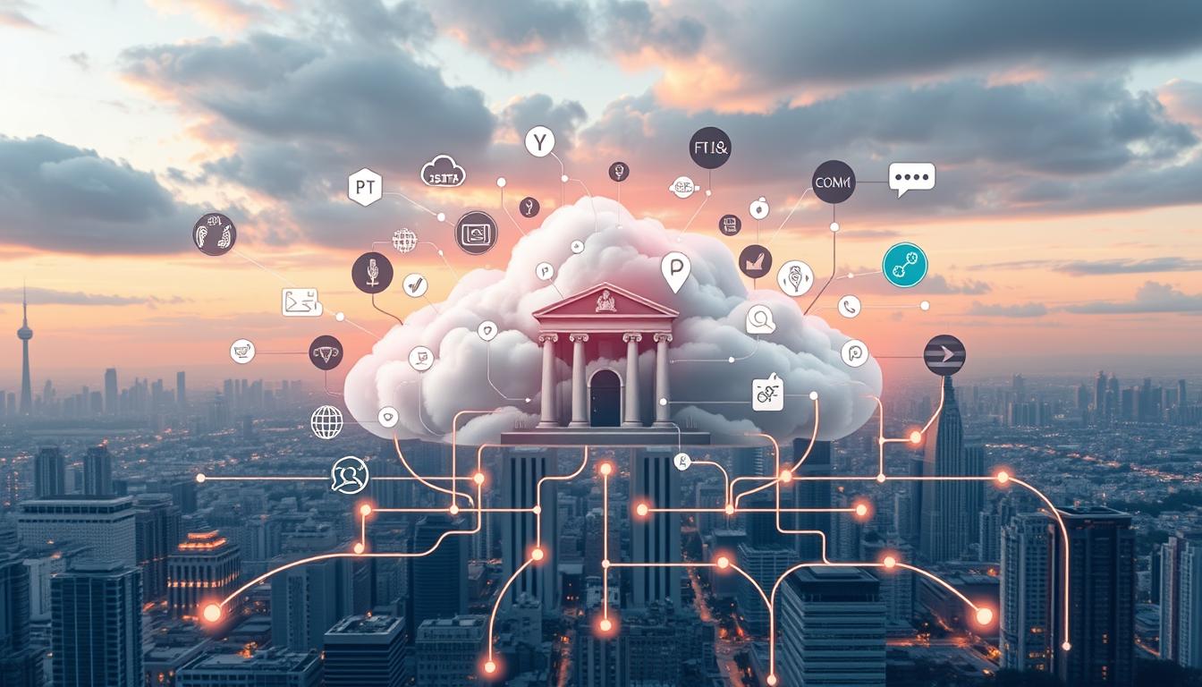 Hybrid cloud financial solutions for banking challenges